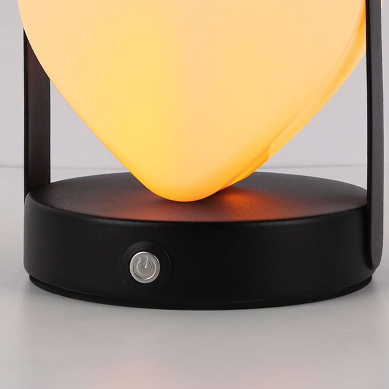 Arched Heart Iron Acrylic Table Lamp