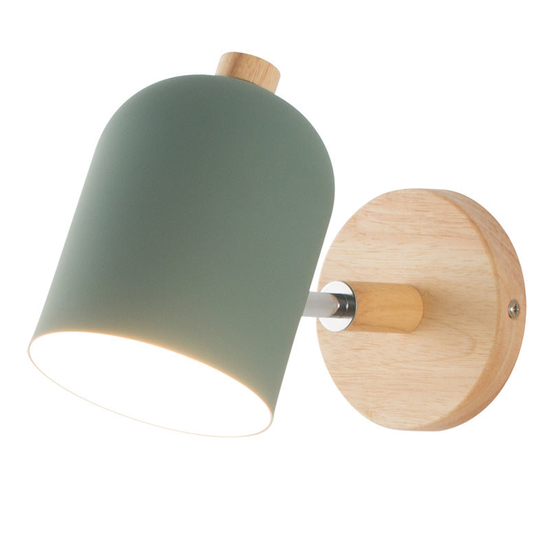 Rotatable Cylinder Iron Solid Wall Lamp