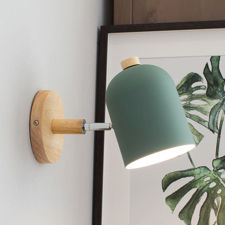 Rotatable Cylinder Iron Solid Wall Lamp