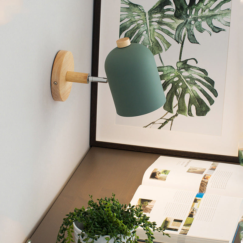 Rotatable Cylinder Iron Solid Wall Lamp
