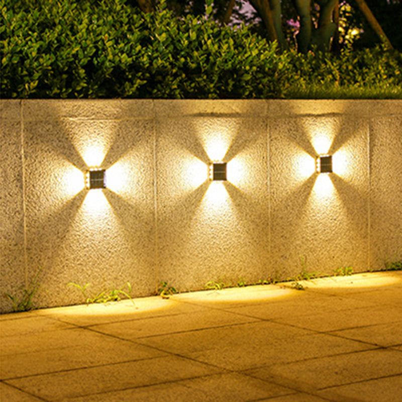 Square ABS PS Garden Outdoor Light