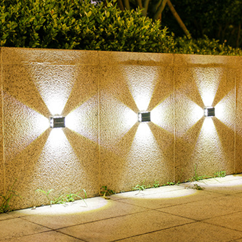 Square ABS PS Garden Outdoor Light