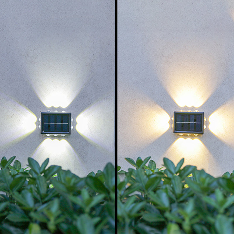 Square ABS PS Garden Outdoor Light