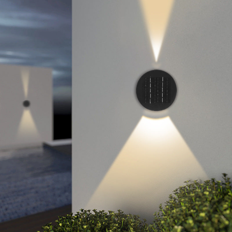 Round ABS Glass Landscape Outdoor Light