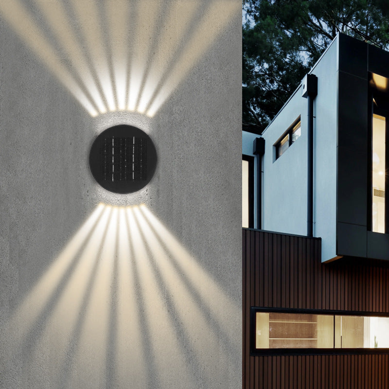 Round ABS Glass Landscape Outdoor Light