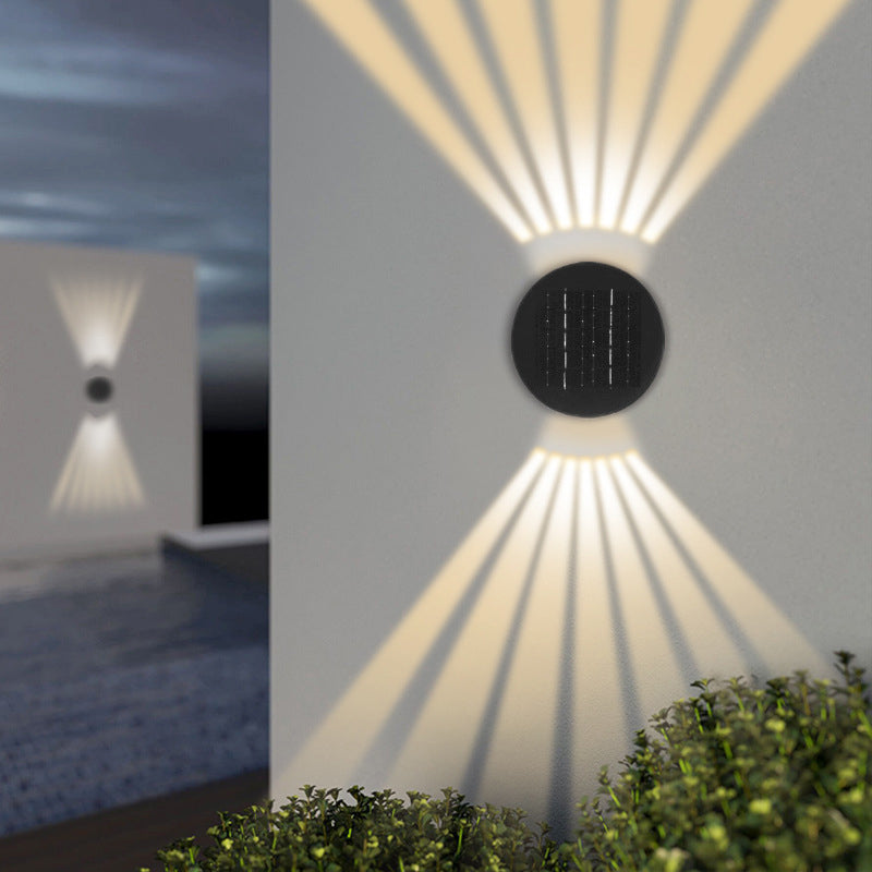 Round ABS Glass Landscape Outdoor Light