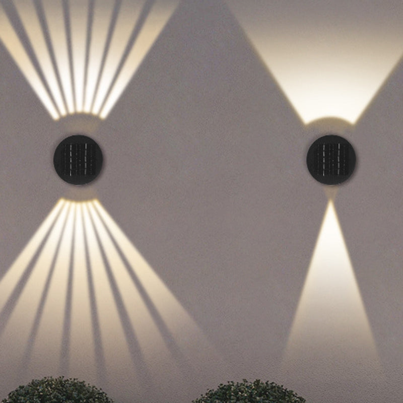 Round ABS Glass Landscape Outdoor Light
