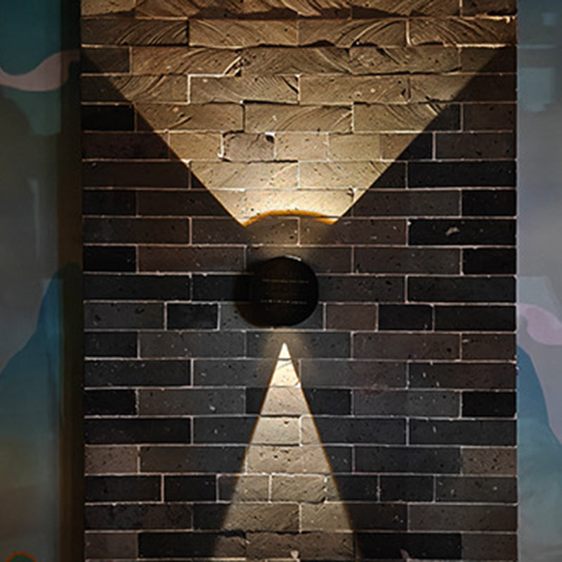 Round ABS Glass Landscape Outdoor Light