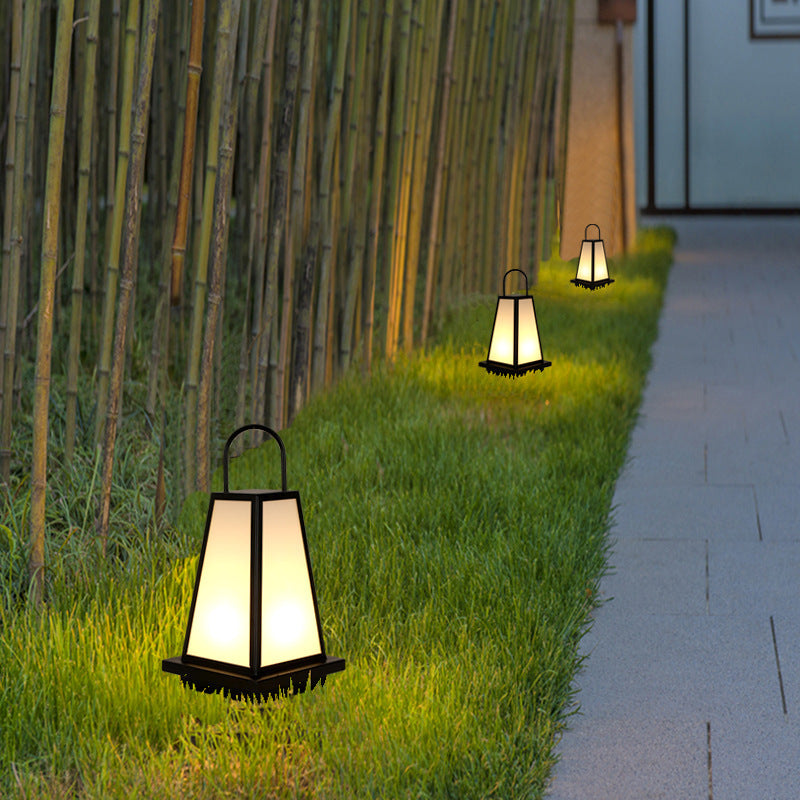 Iron Acrylic Garden Outdoor Light