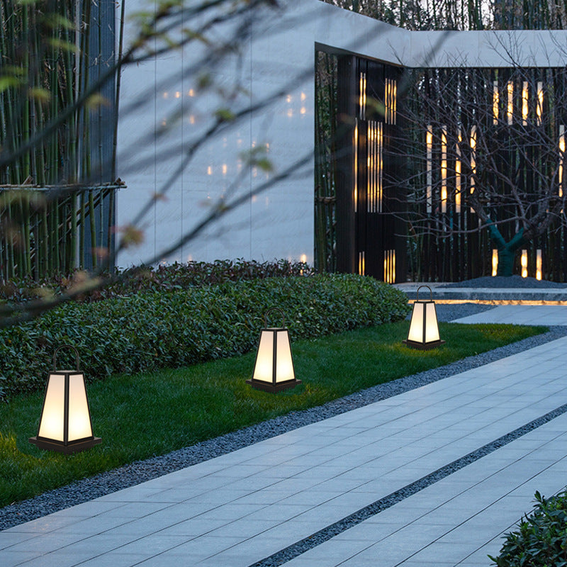Iron Acrylic Garden Outdoor Light
