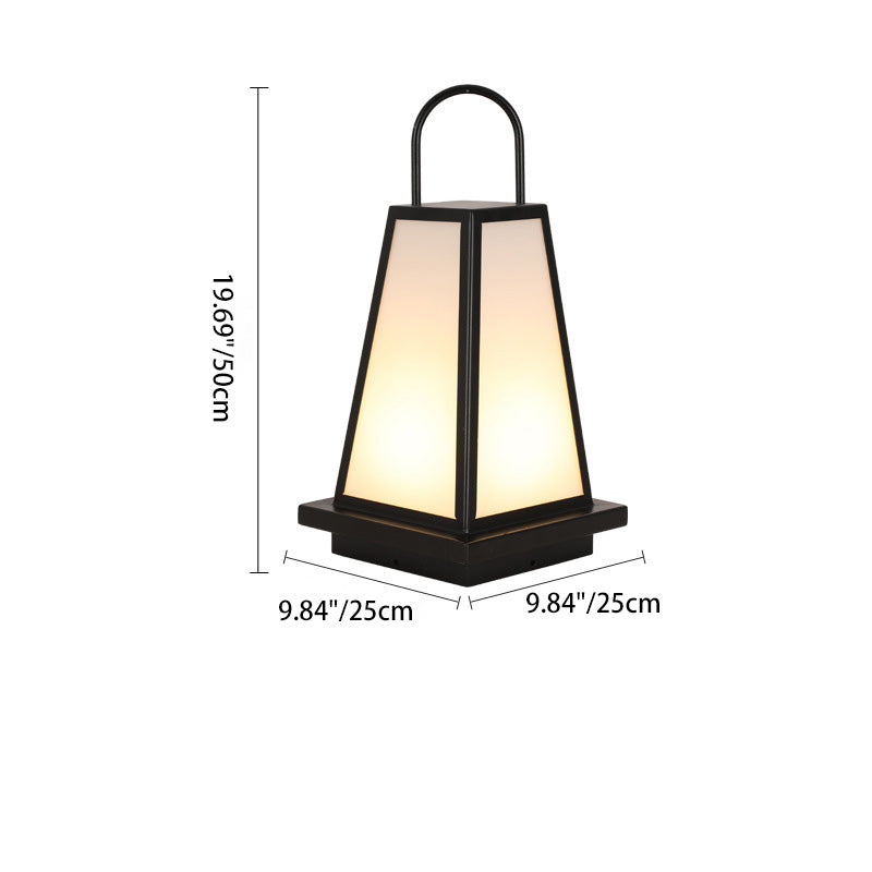 Iron Acrylic Garden Outdoor Light