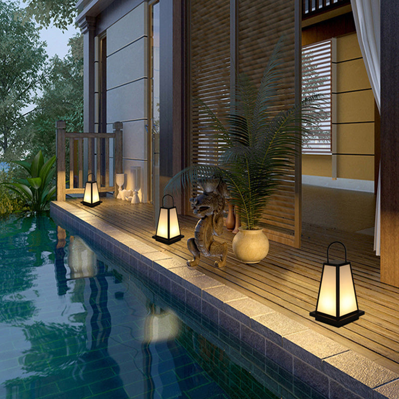 Iron Acrylic Garden Outdoor Light