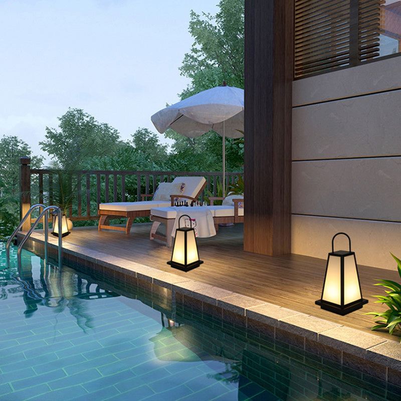 Iron Acrylic Garden Outdoor Light