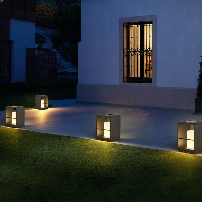 Stainless Steel Resin Lawn Outdoor Light