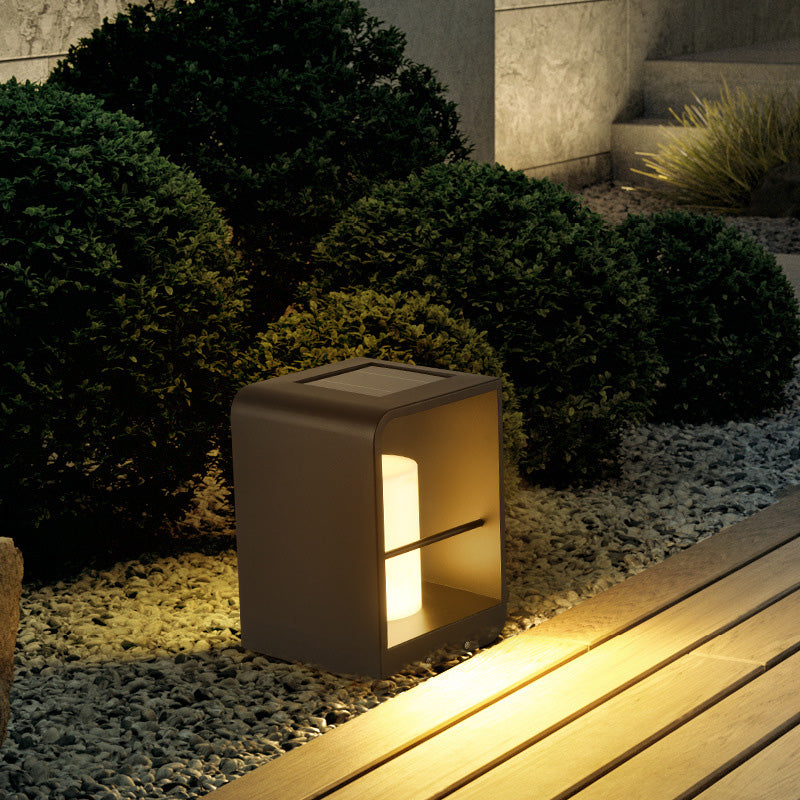 Stainless Steel Resin Lawn Outdoor Light
