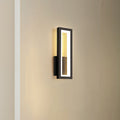 Iron Acrylic Rectangle Bedroom Wall Lamp