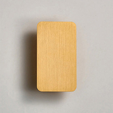 Aluminum Small Square Hallways Wall Lamp