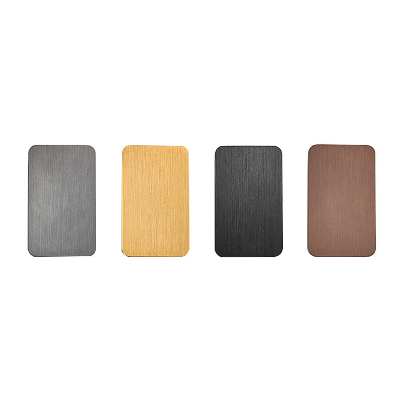Aluminum Small Square Hallways Wall Lamp