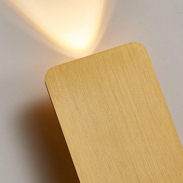Aluminum Small Square Hallways Wall Lamp
