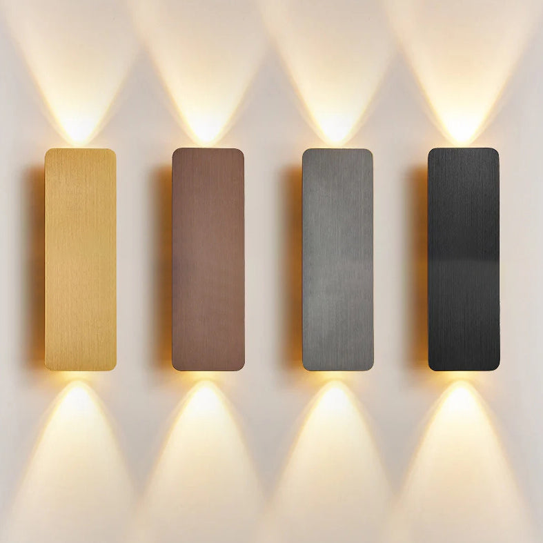 Aluminum Small Square Hallways Wall Lamp