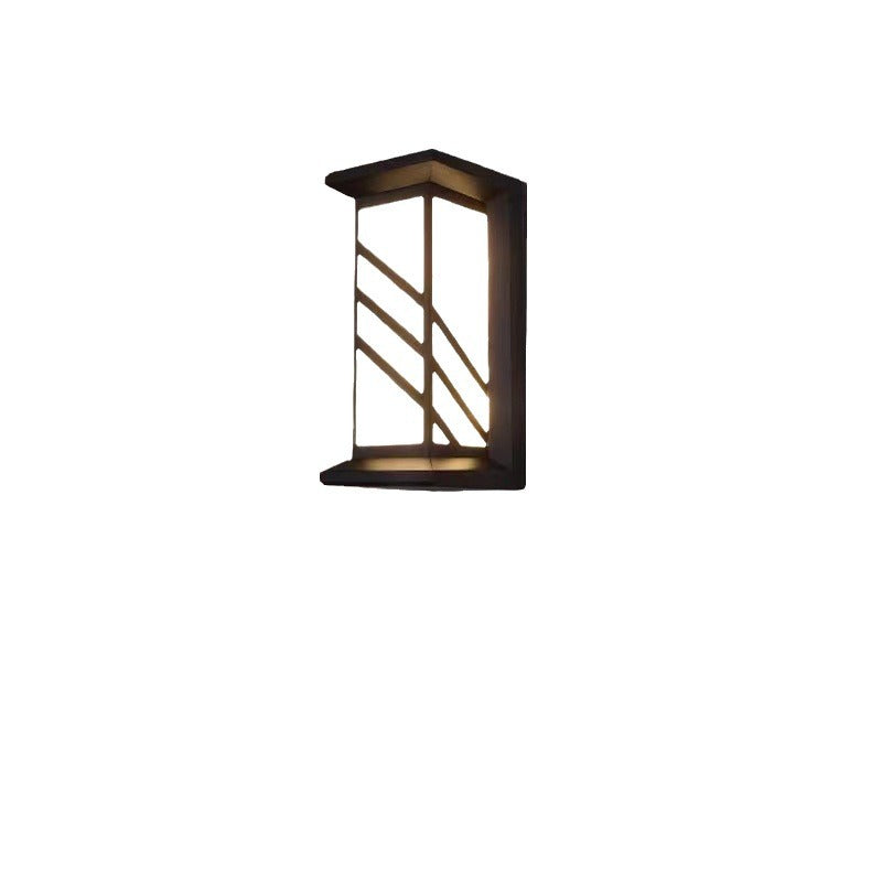 Rectangular Aluminum Acrylic Patios Outdoor Light