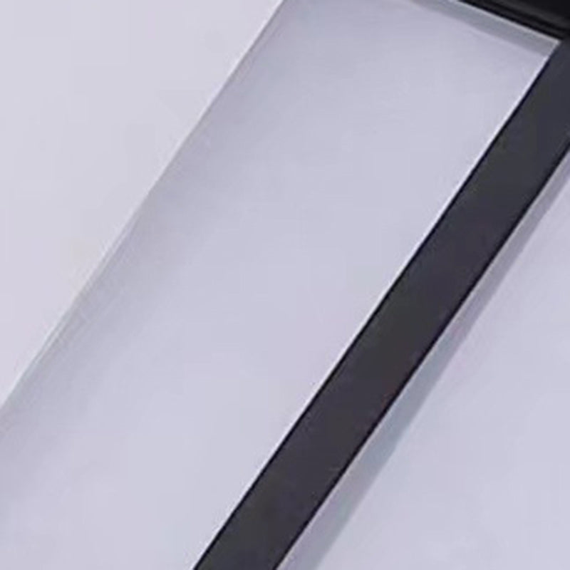 Rectangular Aluminum Acrylic Patios Outdoor Light