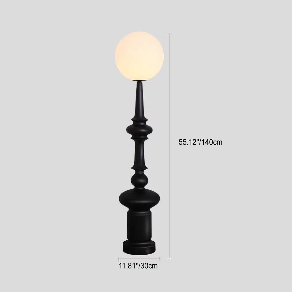 Resin Acrylic Floor Lamp