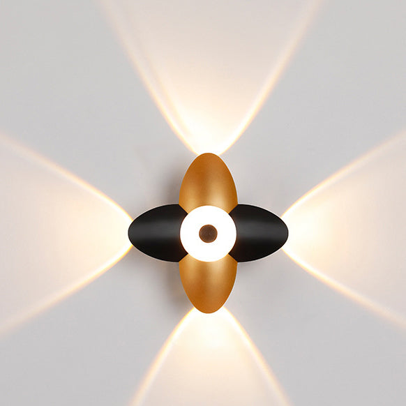 Plum Blossom Aluminum Hallways Wall Lamp
