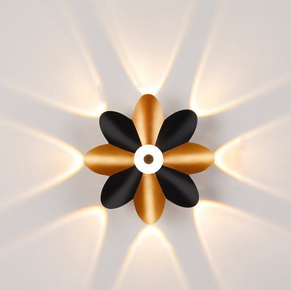 Plum Blossom Aluminum Hallways Wall Lamp