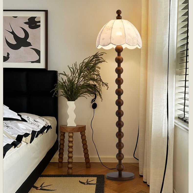 Leaves Print Floor Lamp