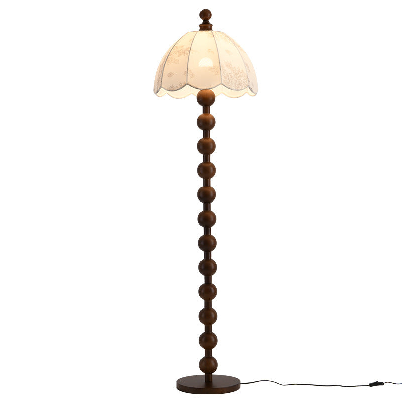 Leaves Print Floor Lamp