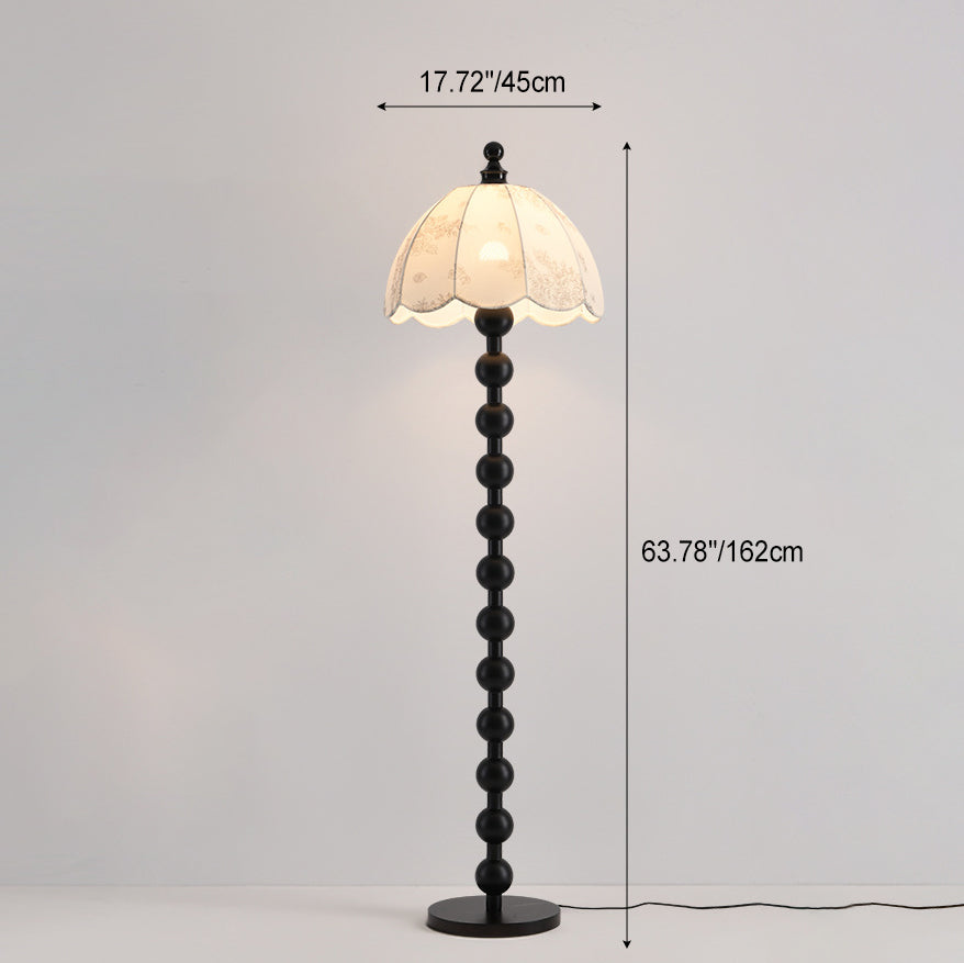 Leaves Print Floor Lamp