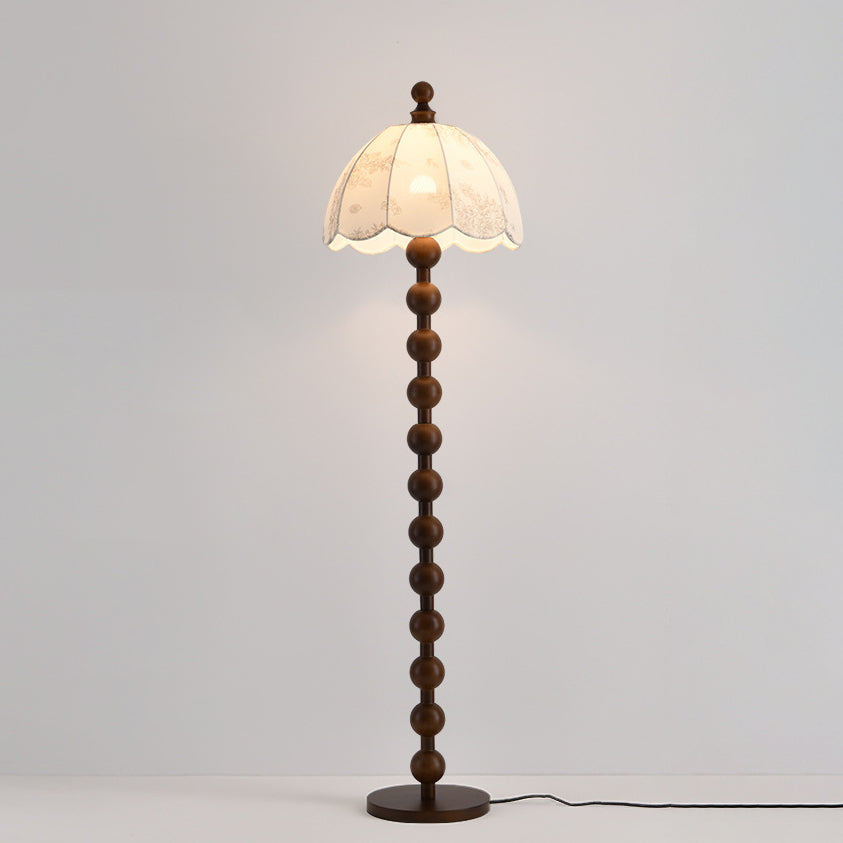 Leaves Print Floor Lamp