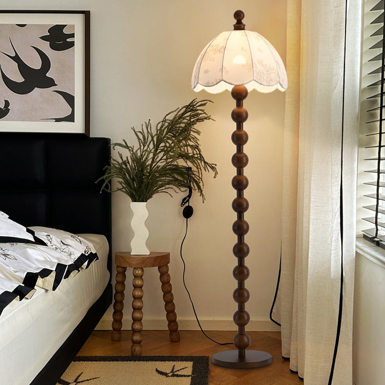 Leaves Print Floor Lamp