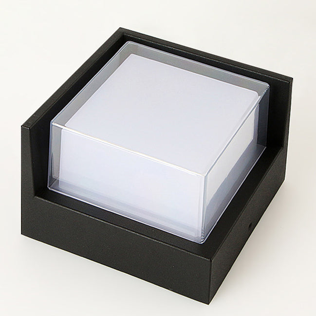 Round Square Acrylic Aluminum Outdoor Light
