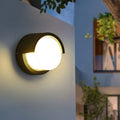 Round Square Acrylic Aluminum Outdoor Light
