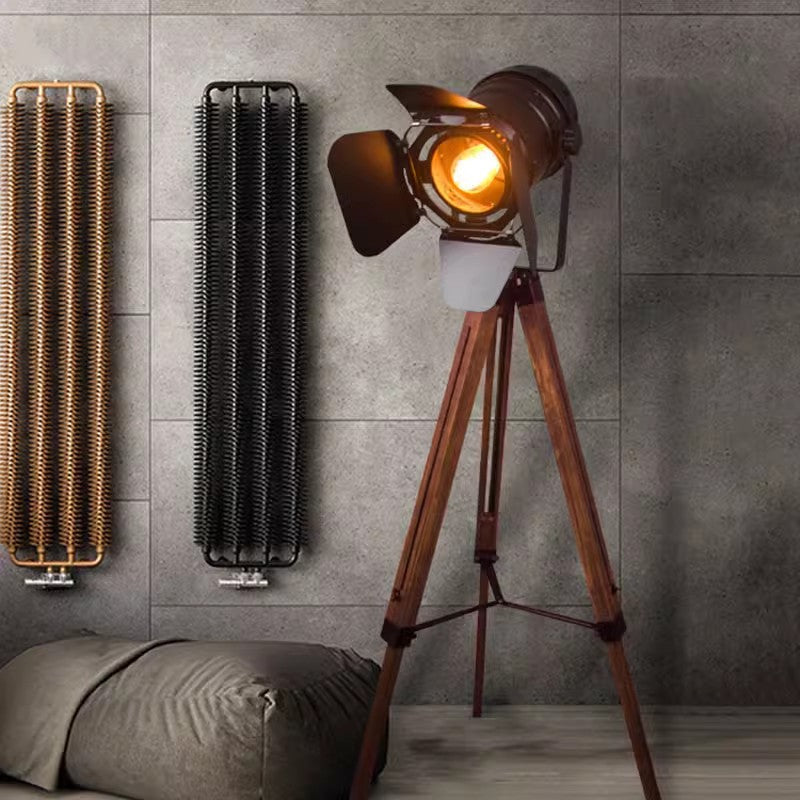 Contemporary Creative Camera Iron Floor Lamp