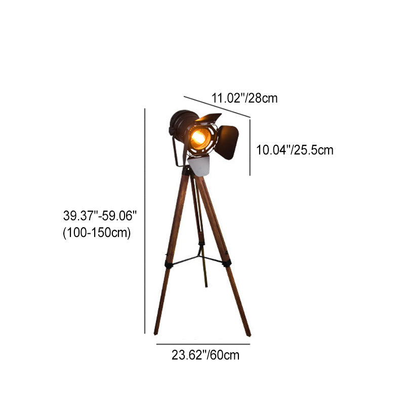 Contemporary Creative Camera Iron Floor Lamp