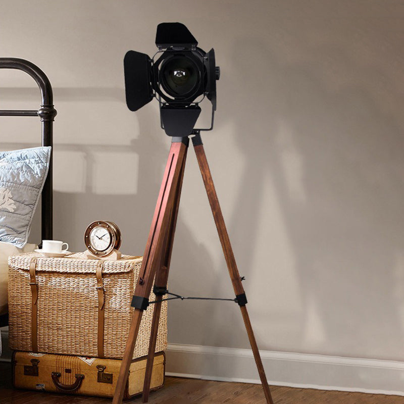Contemporary Creative Camera Iron Floor Lamp