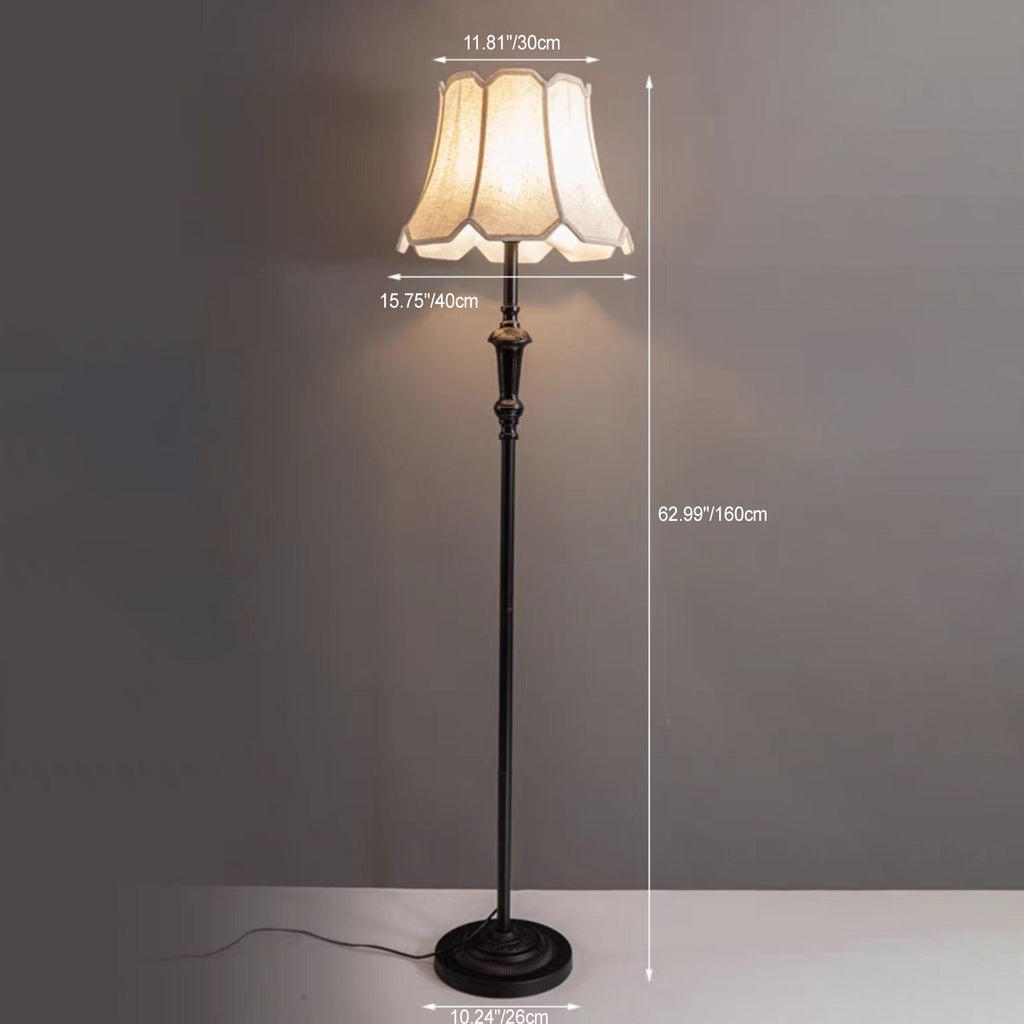Umbrella Fabric Floor Lamp
