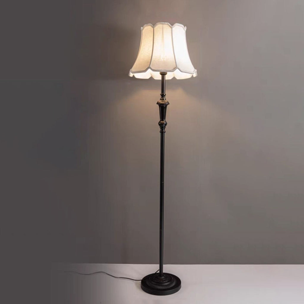Umbrella Fabric Floor Lamp