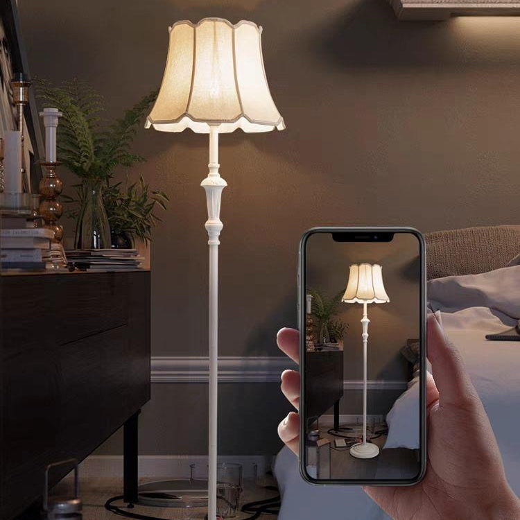 Umbrella Fabric Floor Lamp