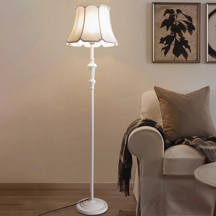 Umbrella Fabric Floor Lamp