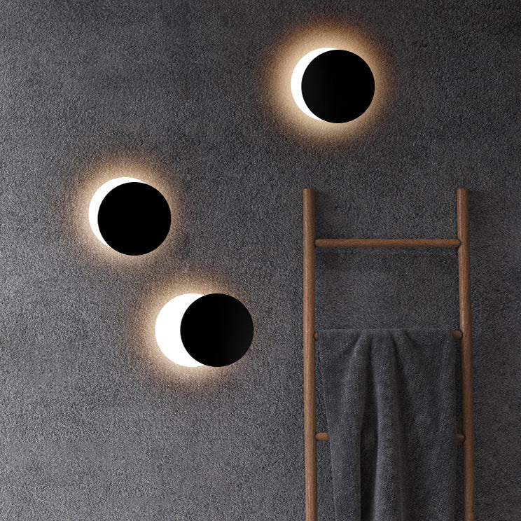 Round Splicing Extendable Iron Wall Lamp