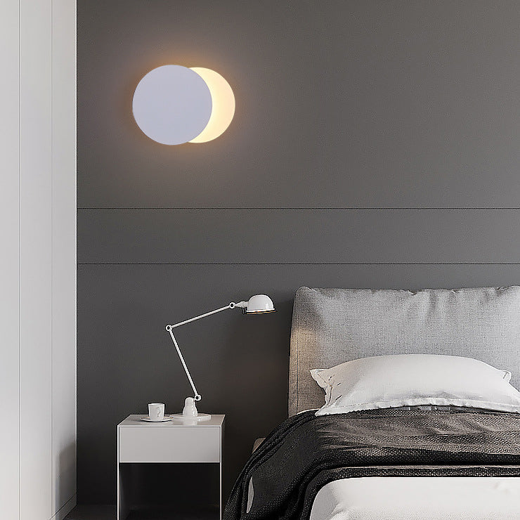 Round Splicing Extendable Iron Wall Lamp