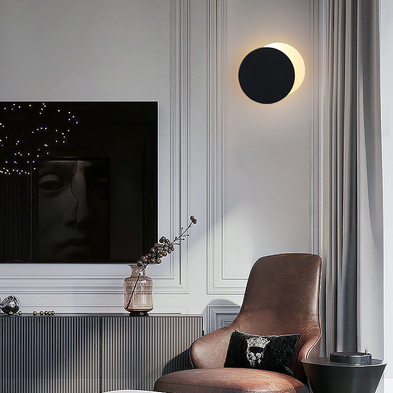 Round Splicing Extendable Iron Wall Lamp