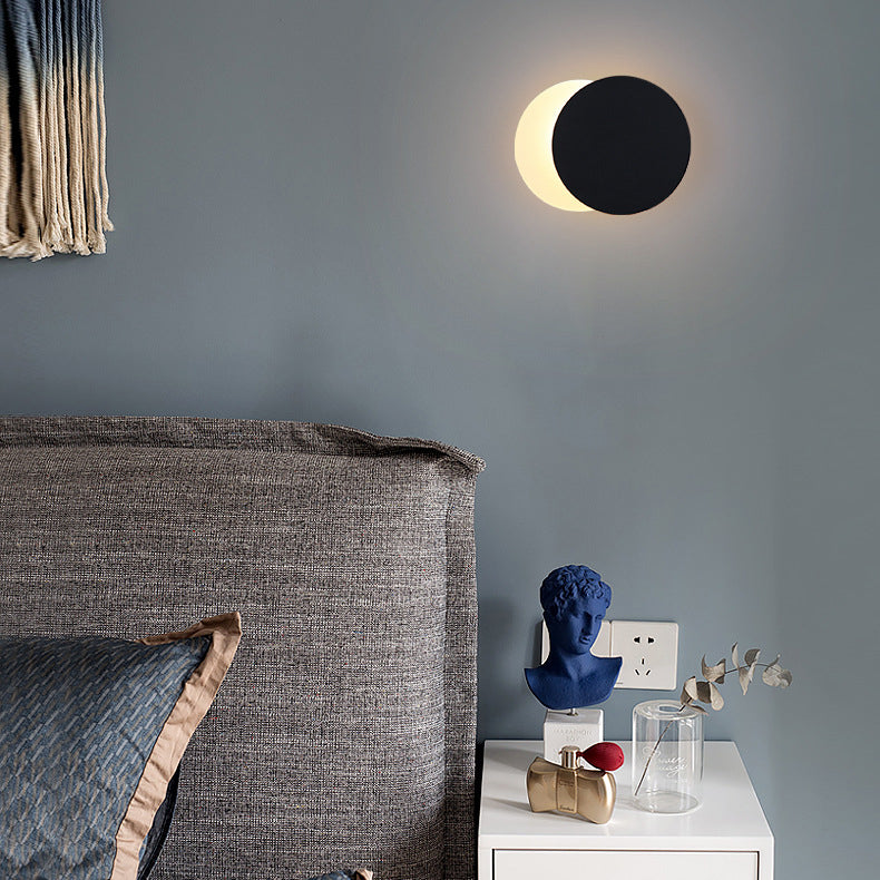 Round Splicing Extendable Iron Wall Lamp
