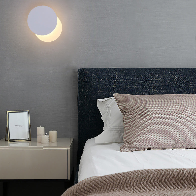 Round Splicing Extendable Iron Wall Lamp
