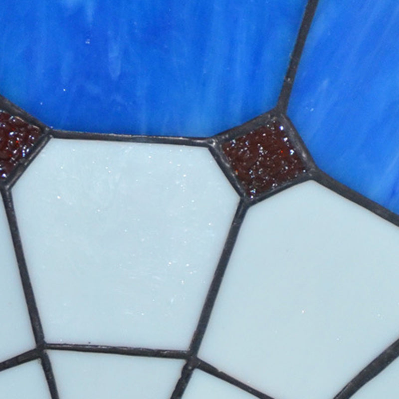 Hardware Glass Pattern Bedroom Wall Lamp