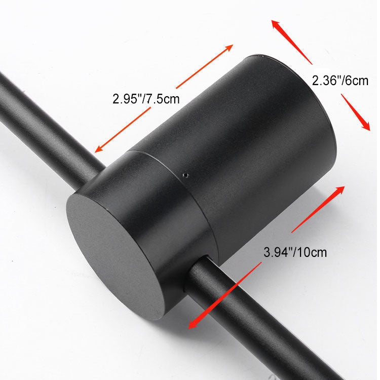 Long Stick Iron Aluminum Wall Lamp